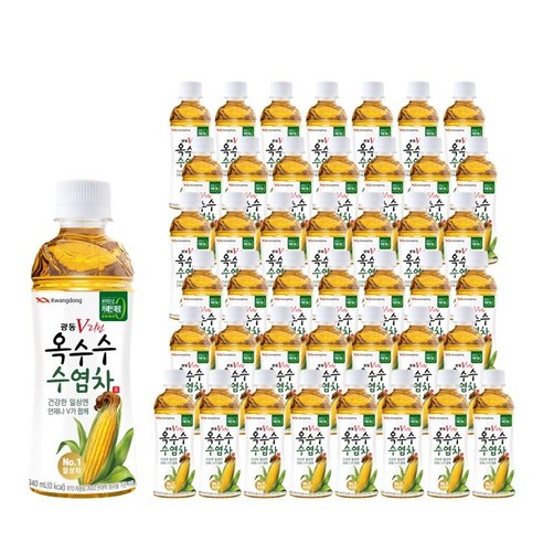 옥수수수염차, 340ml, 44개