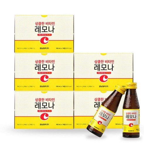 상큼한 비타민 레모나 드링크 100ml X, 100ml, 50병