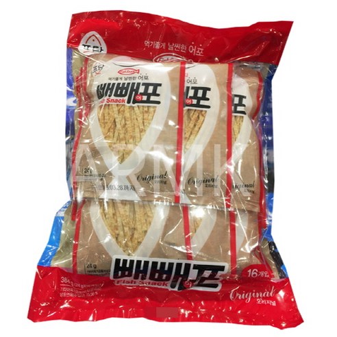 한진식품 포담 빼빼어포 24g X 16