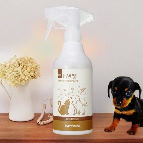 쿠팡! | (펫전용) 에버미라클 EM발효 탈취제 EM 펫 500ml (펫전용) 에버미라클 EM발효 탈취제 EM 펫 500ml