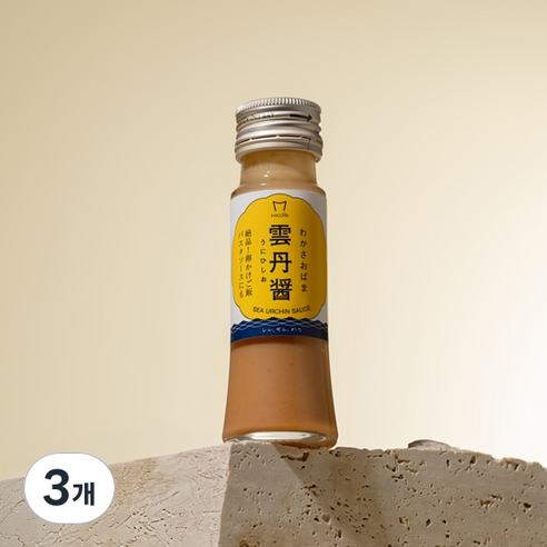 마루카이 우니히시오 우니 간장 성게 운탄 쇼유 50g, 3개, 50g
