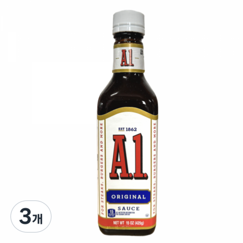 에이원 스테이크소스 A1, 3개, 425g