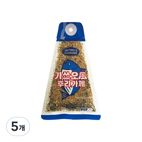 이엔푸드 가쓰오풍 후리가께, 50g, 5개