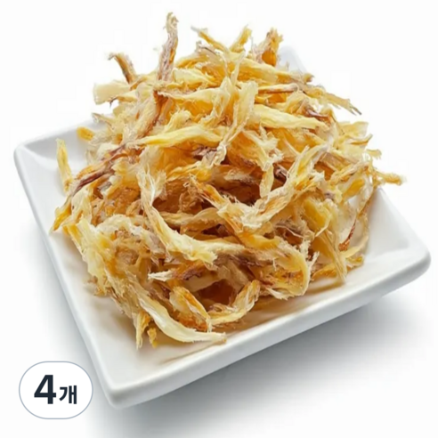 명식품본사 북어채 [소포장], 60g, 4개