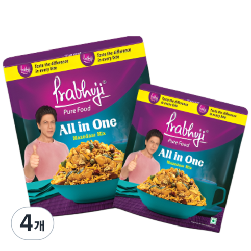 Prabhuji All in one mixture 올인원 믹스쳐, 150g, 4개