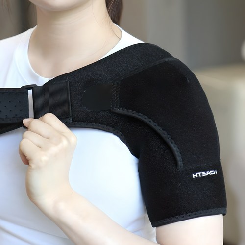 혁선생 의료용 어깨보호대 남여공용 회전근개 압박 아대, Black, 1개