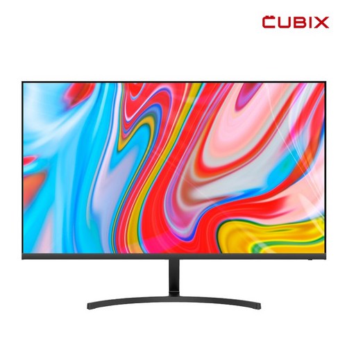 큐빅스 60.4cm (24인치) FHD LED 75Hz 사무용…