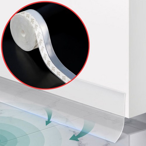 생활톡 실리콘 문틀 바람막이