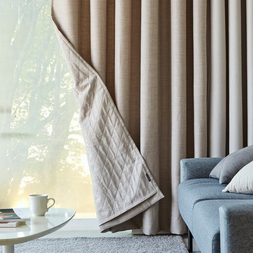 모던하우스 ON 린넨스타일 3중방한 3도씨커튼 1장 아일렛