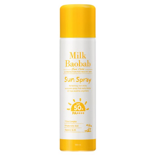 밀크바오밥 선스프레이 SPF50 PA, 1개, 150ml