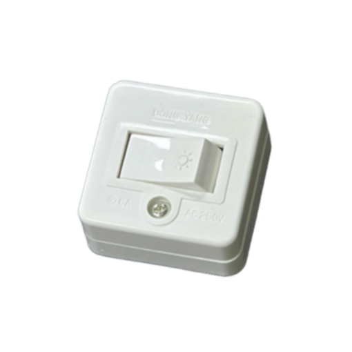 사각 노출 전기 스위치 6A 220V