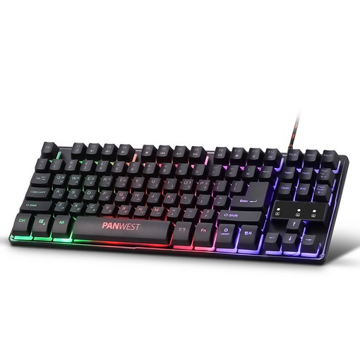 GK45 TKL 텐키리스 게이밍 키보드, 텐키리스, 블랙, GK45 TKL
