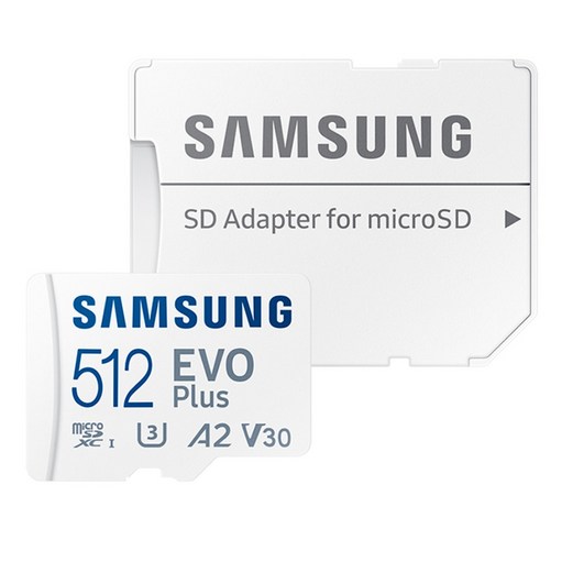 삼성전자 EVO PLUS 마이크로SD 메모리카드 MBMC512KAKR