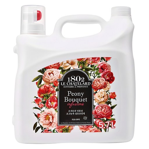 르샤트라1802 인퓨전 섬유유연제 피오니부케 본품