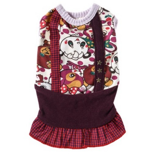 블루밍도그 에코 멜빵 원피스