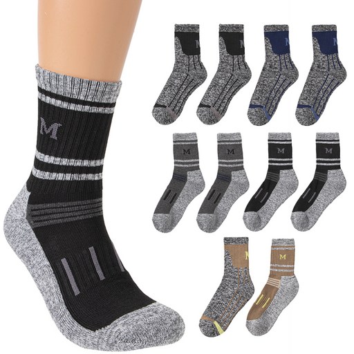 베이스알파에센셜 남성용 등산 작업용 양말 10종 세트 신상품출시특가 베이스알파에센셜 남성용 등산 작업용 양말 10종 세트 신상품출시특가