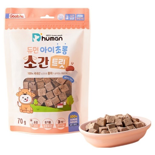 듀먼 아이초롱 소간트릿 동결건조간식