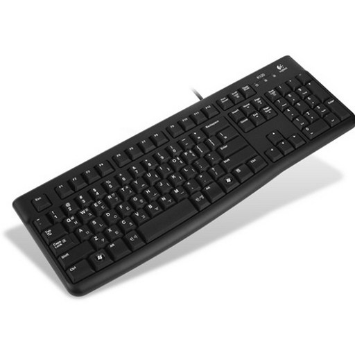 로지텍 USB 유선 일반형 키보드 타건감이 뛰어난 신뢰성 높은 키보드