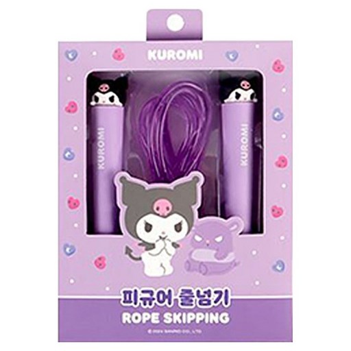 천유 산리오캐릭터즈 피규어 줄넘기 쿠로미
