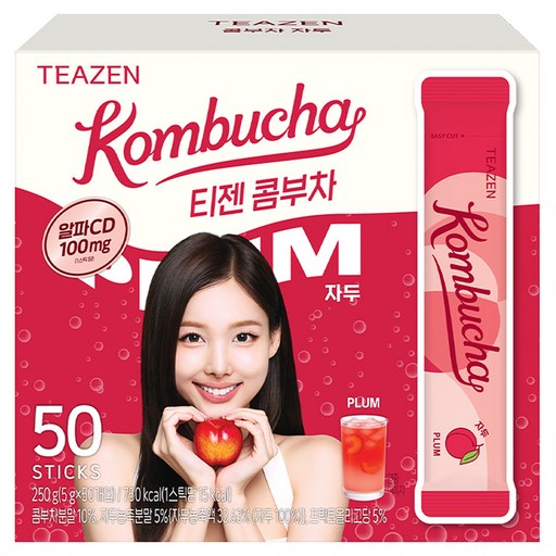 티젠 알파CD 콤부차 자두