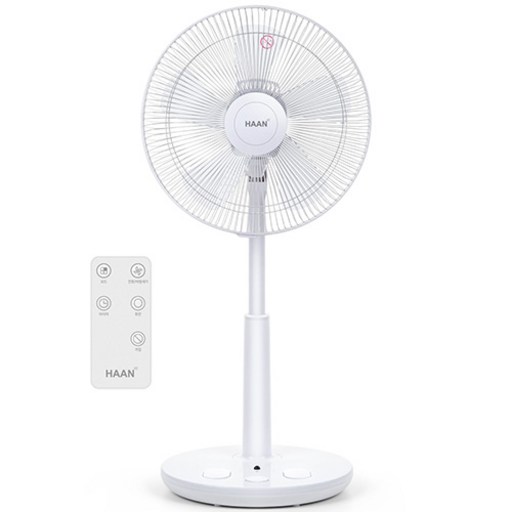 HAAN-HDC230 초미세풍 발터치 리모컨 선풍기로 시원한 여름 나기