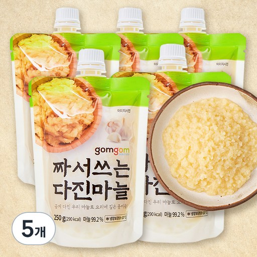 곰곰 짜서쓰는 다진마늘 (국산)