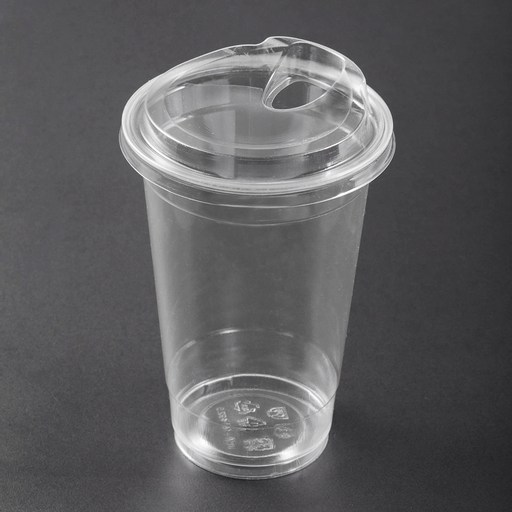 탐사 투명 PET 아이스컵 + 스트로우프리 뚜껑 470ml 100개