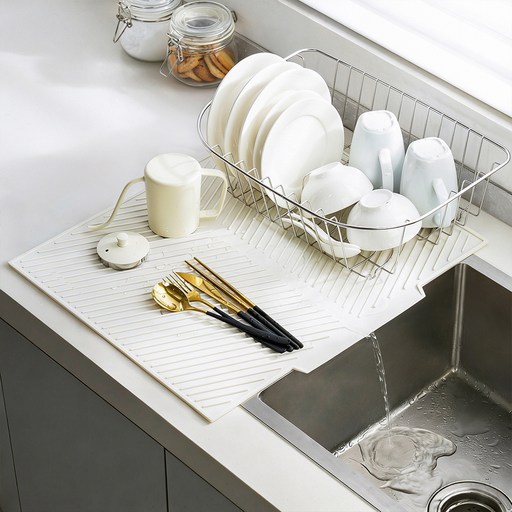 코멧 실리콘 식기건조 매트 중형