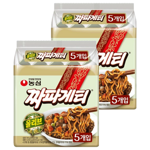 농심 짜파게티 140g 맛있고 간편한 즉석라면