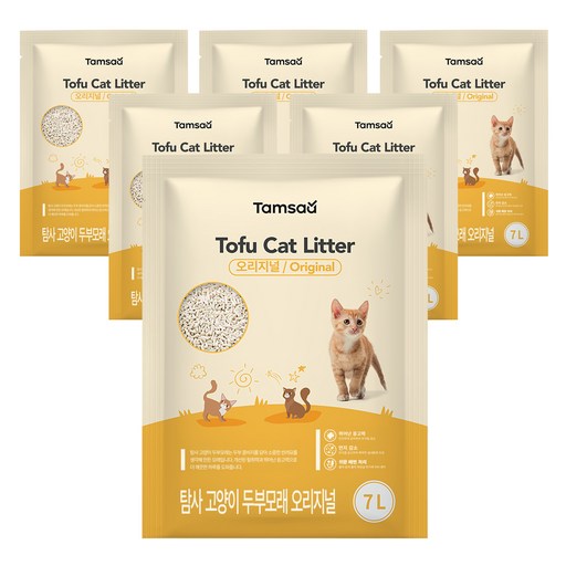 탐사 고양이 두부모래 7L (약 2.8 kg)