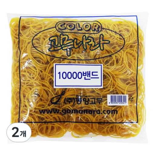 고무나라 10000 고무밴드 70mm x 1.3cm