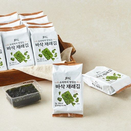 [로켓프레시] 소리까지 맛있는 바삭 재래김
