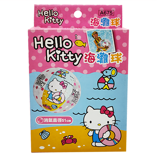 SUCCESS 成功 海灘球 3歲以上, 51cm, HELLO KITTY, 1個