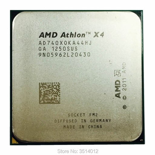 cpu amd athlon x4 740 3.2g 65w 쿼드 코어 CPU 소켓 1세트