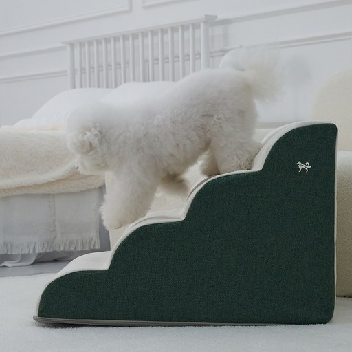 슈퍼펫 강아지계단 논슬립 미끄럼방지 4단 커브 스텝