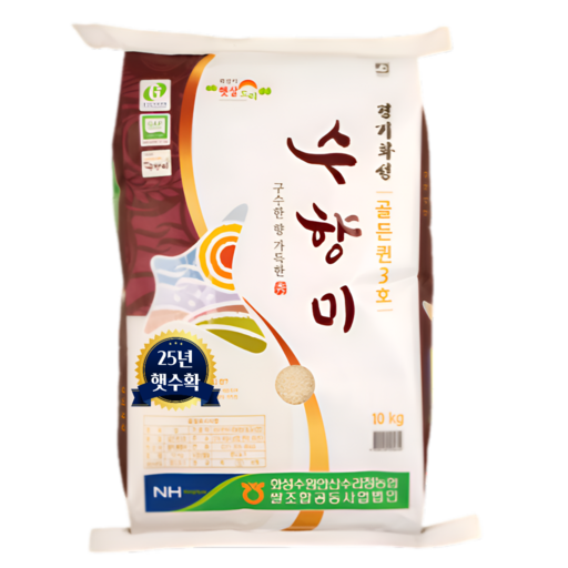 경기농산 25년 햇쌀 수향미 골든퀸3호 당일도정 백미 햅쌀, 10kg, 1개, 상등급