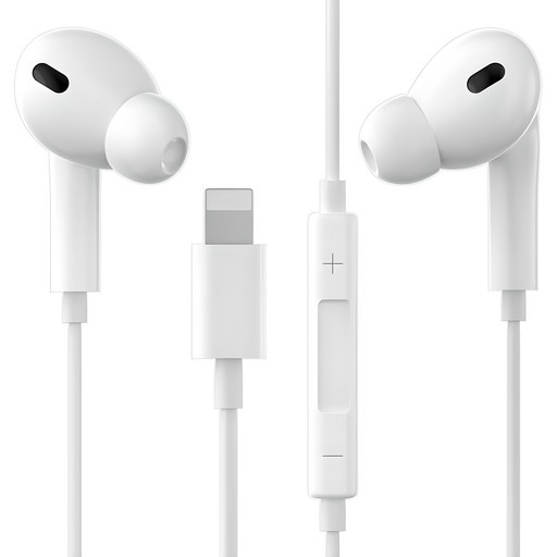 구스페리 스테레오 커널형 유선 이어폰 8핀 고음질 음향의 완벽한 동반자