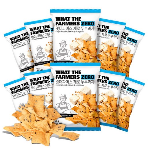 맛있는 건강 왓더파머스 오리지널 오븐에 구운 무설탕 두부과자 건강한 간식