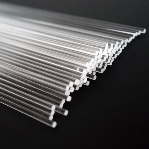 오하이오토퍼 토퍼 아크릴 막대 100개 3mm x 약 20cm 원형 투명스틱