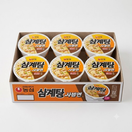 농심 삼계탕 사발면 85g