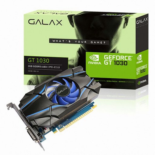 GALAX 지포스 GT1030 D5 2GB gtx1660슈퍼/1660super/그랙픽카드/gtx1060/rtx2070super/rtx2060super/rx580/rx570/그래픽카드rtx2060/rx570, 단일 모델명/품번