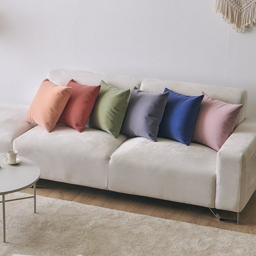 베르사 국내수작업 50X3040X40솜포함 북유럽 기능성 인테리어쿠션 쇼파쿠션 소파쿠션 발수 방수 이지클린 패브릭쿠션, 네이비40X40