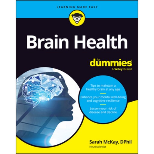 (영문도서) Brain Health for Dummies, Paperback