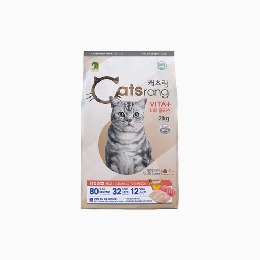캐츠랑 전연령 고양이 비타플러스 건식사료