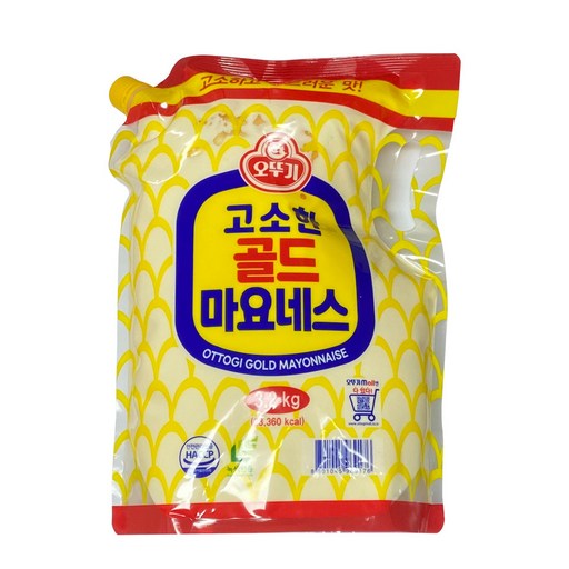 오뚜기 고소한 골드 마요네즈3.2kg 업소용 대용량