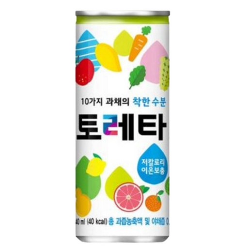 토레타 이온음료 캔, 340ml, 24개