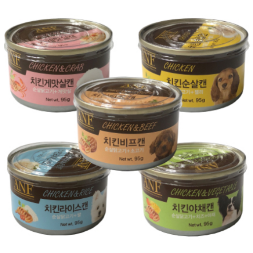 ANF 강아지 24개 1박스 캔