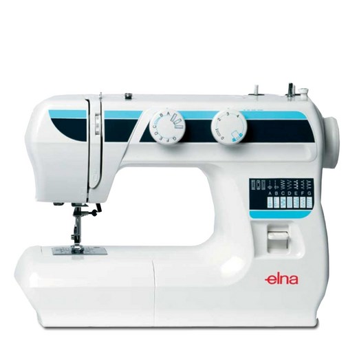 엘나 준공업용 파워 가정용 재봉틀 두꺼운원단 수선 강력한모터 저소음 미싱기 반영구 메탈프레임, 화이트, 엘나 318심플