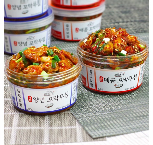 꼬막무침밀키트: 초간편 레시피로 맛있는 꼬막무침 완성!  집에서 즐기는 싱싱함과 매콤함!