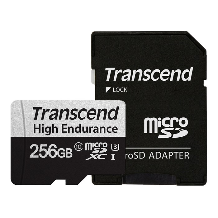 트랜센드 High Endurance 350V 블랙박스전용 마이크로SD 메모리카드 CLASS10